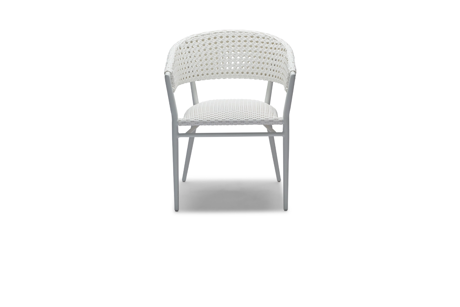 Barca Outdoor Dining Chair - White