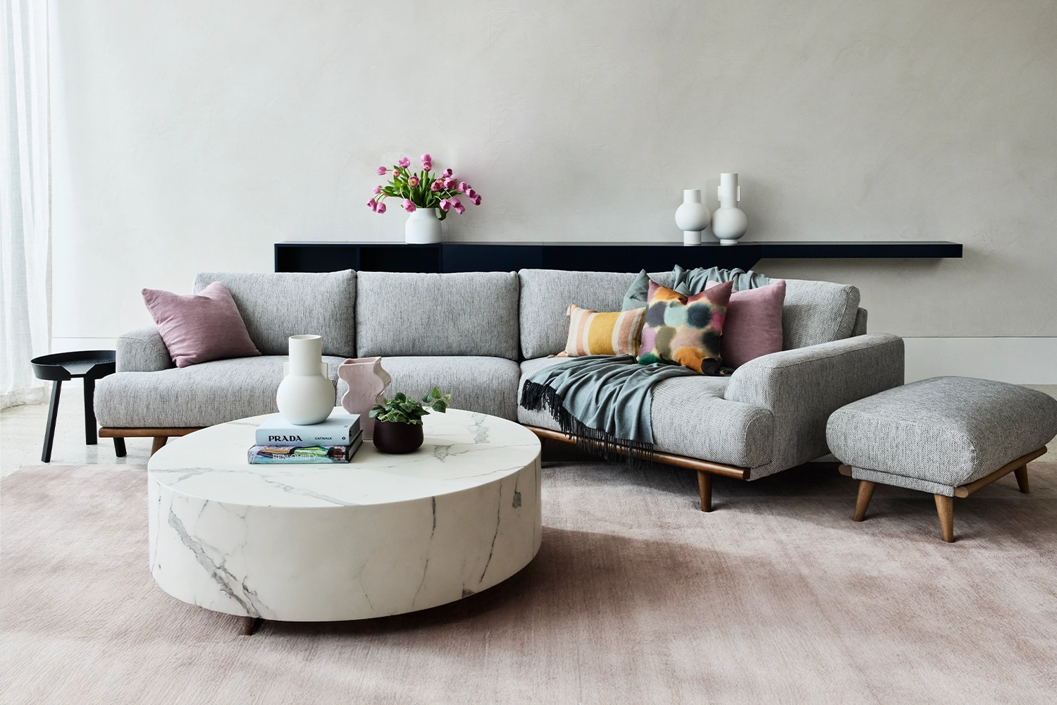 Dream Right Angled Corner Chaise Fabric