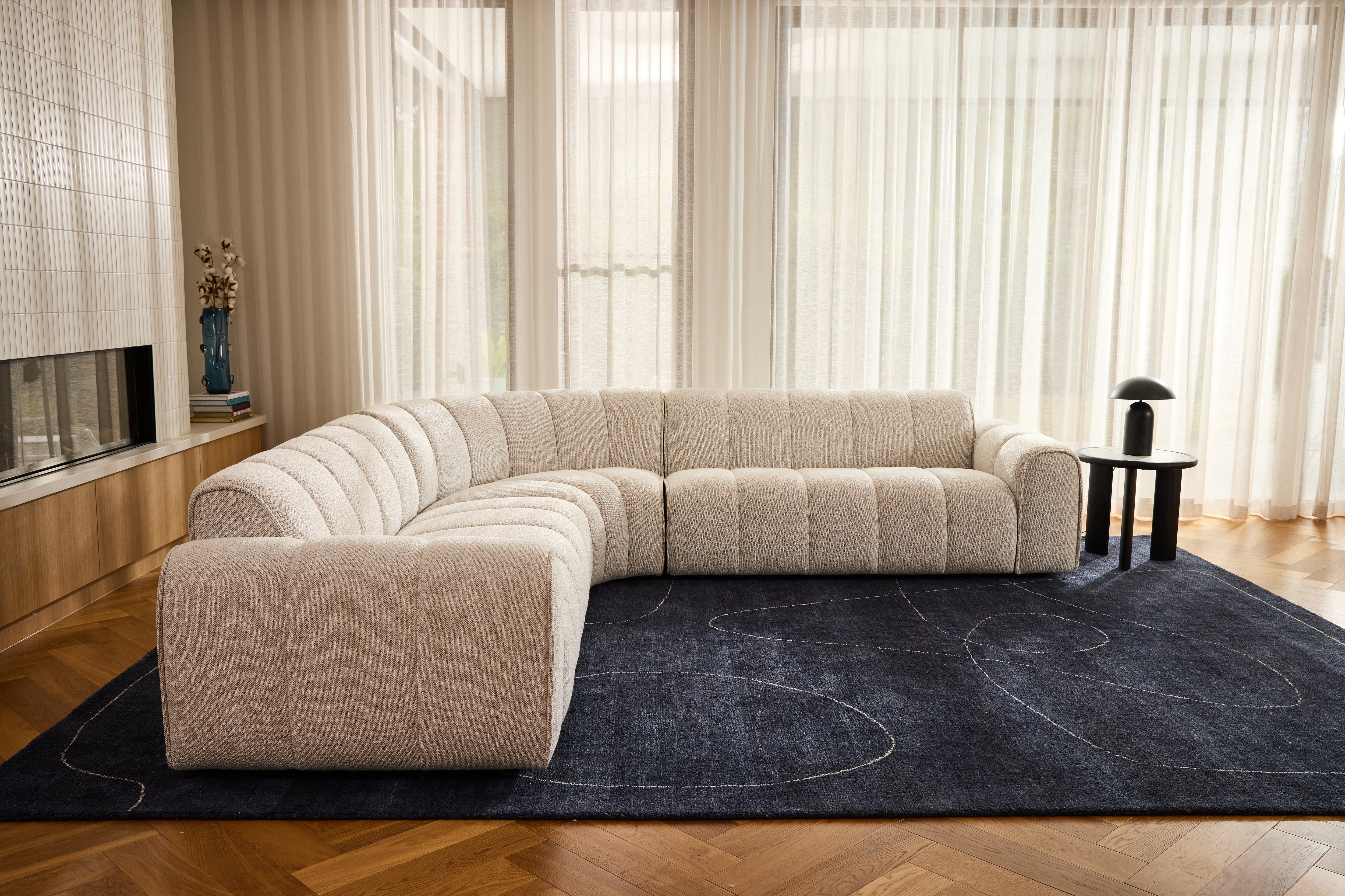 Celine 5 Seat Modular Lounge