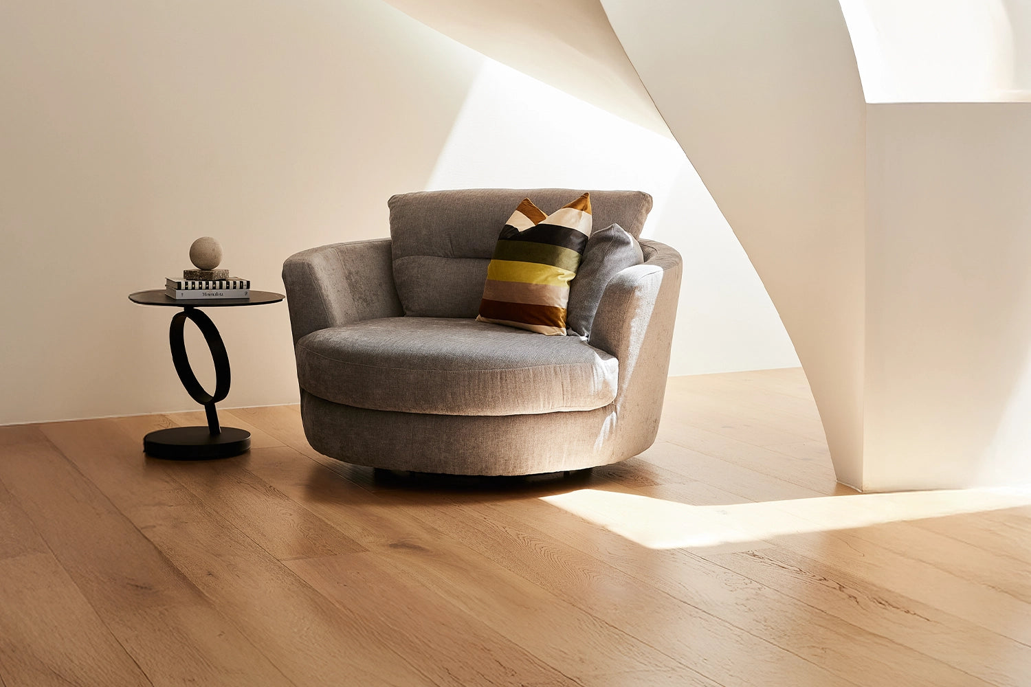 Eclipse Swivel Chair - Fabric