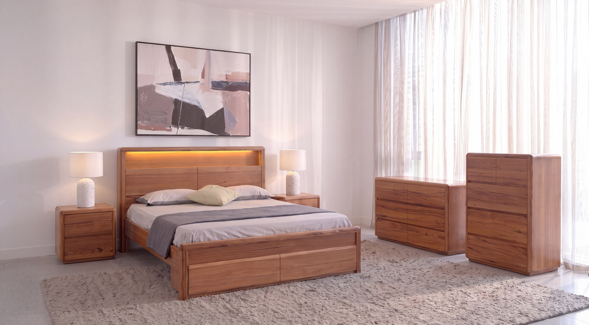 Marlo Bedframe With Smart Pack