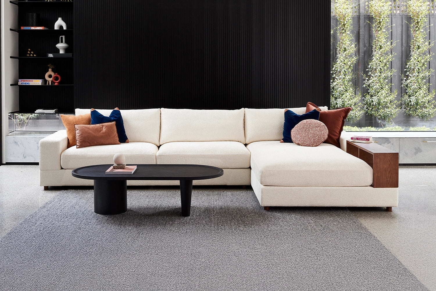 Sempione 3 Seat Plus Left Chaise Lounge