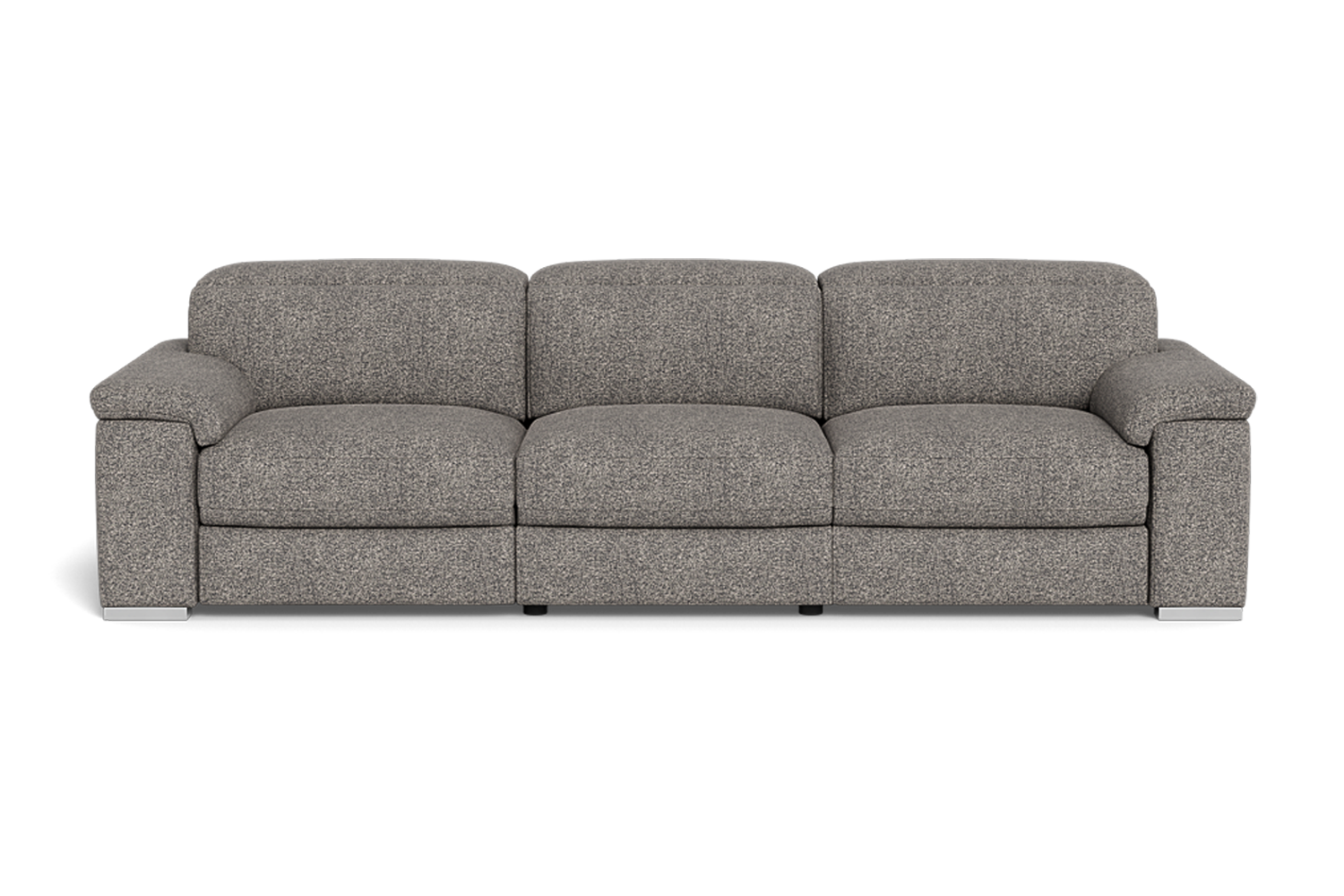 Adelphi 3.5 Seat Dual Electric Recliners With Electric Headrests - Fabric