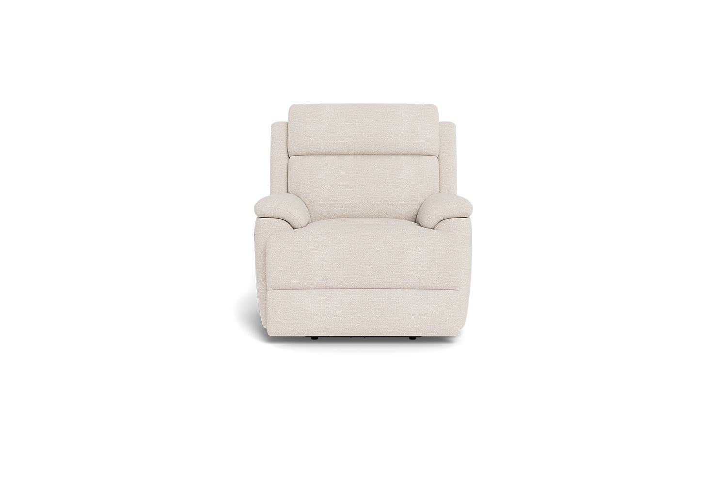 Allure Electric Recliner With Powered Lumbar Action - Fabric