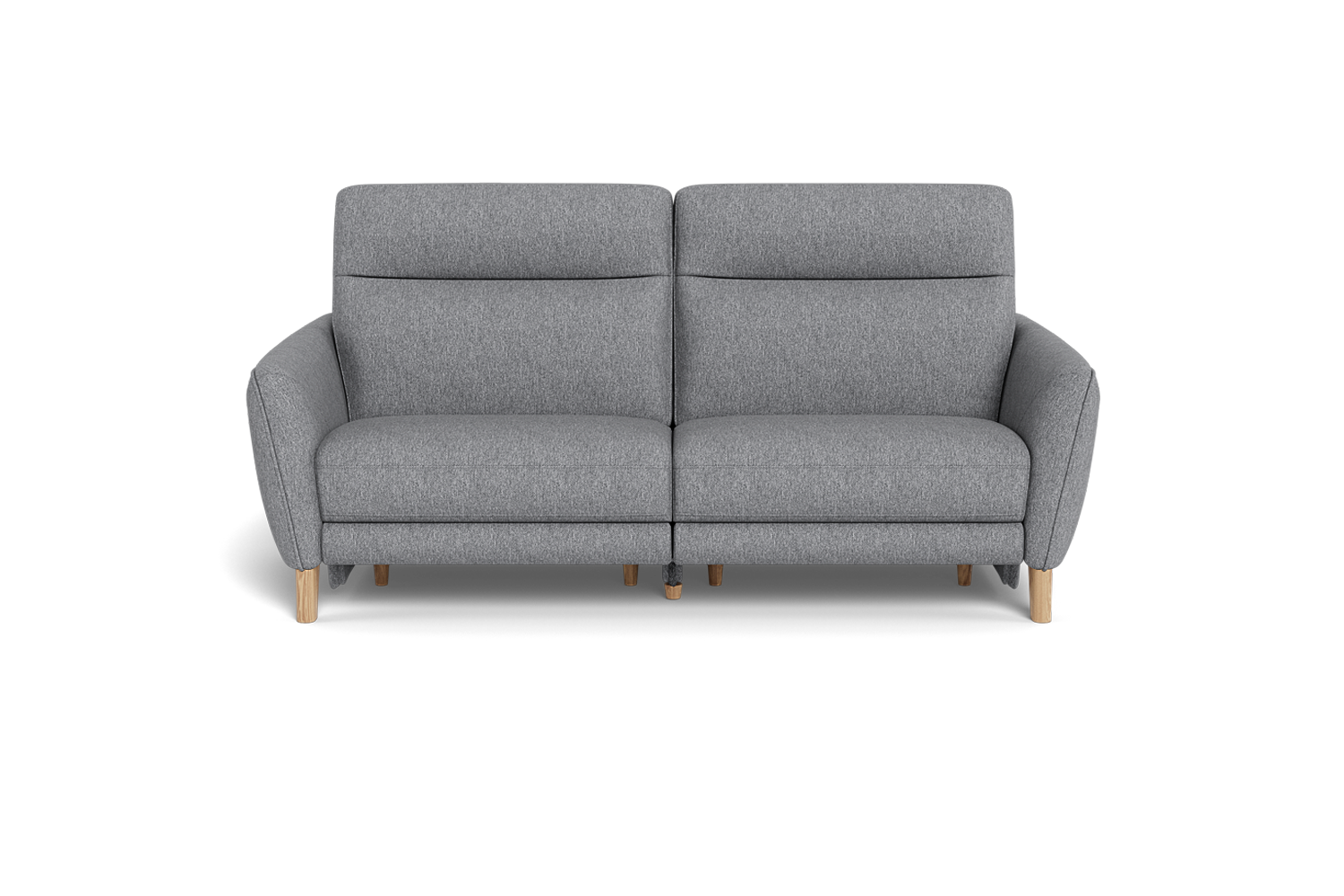 Amalfi 2.5 Seater Dual Electric Recliners - Fabric