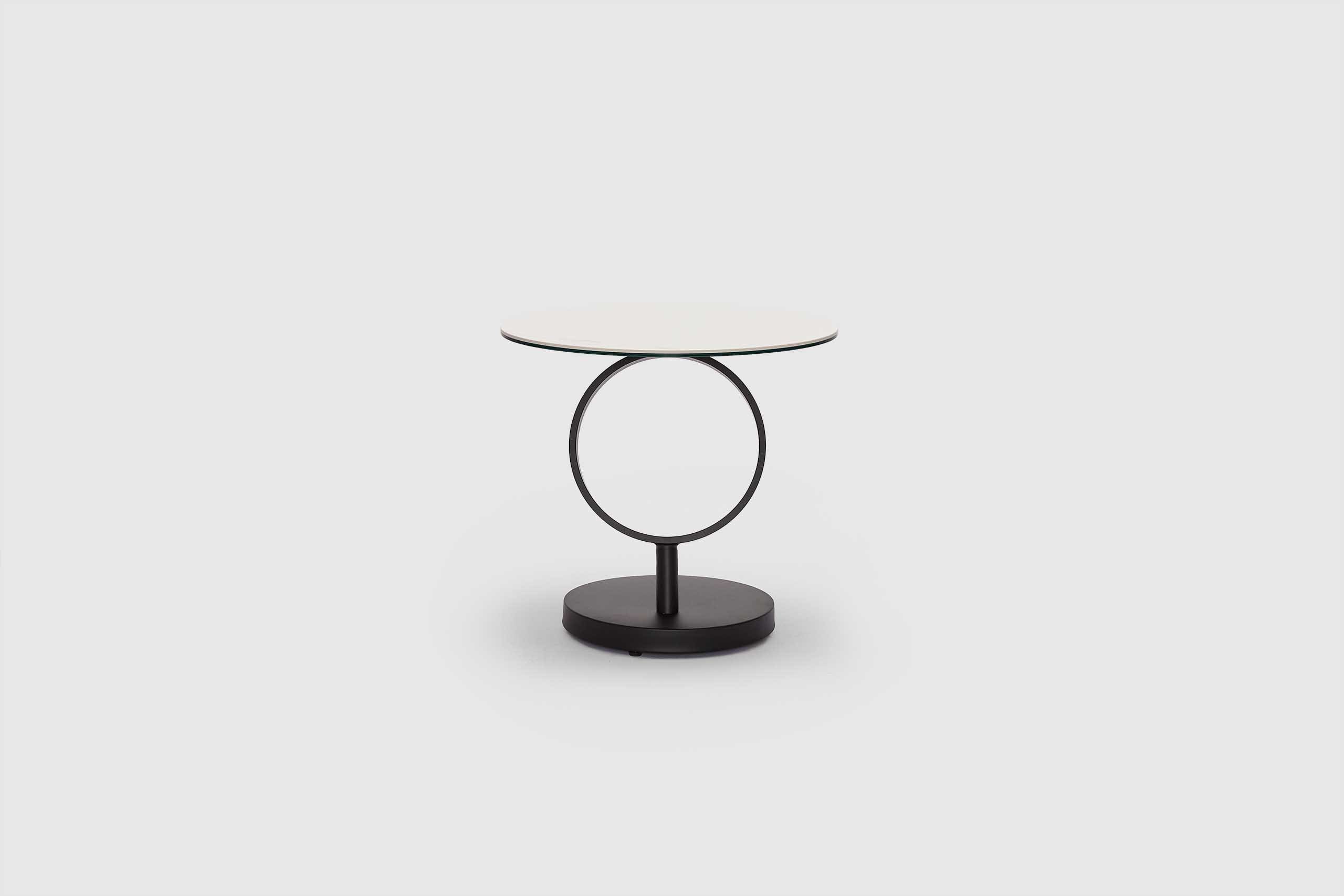 Fable Lamp Table - White Ceramic