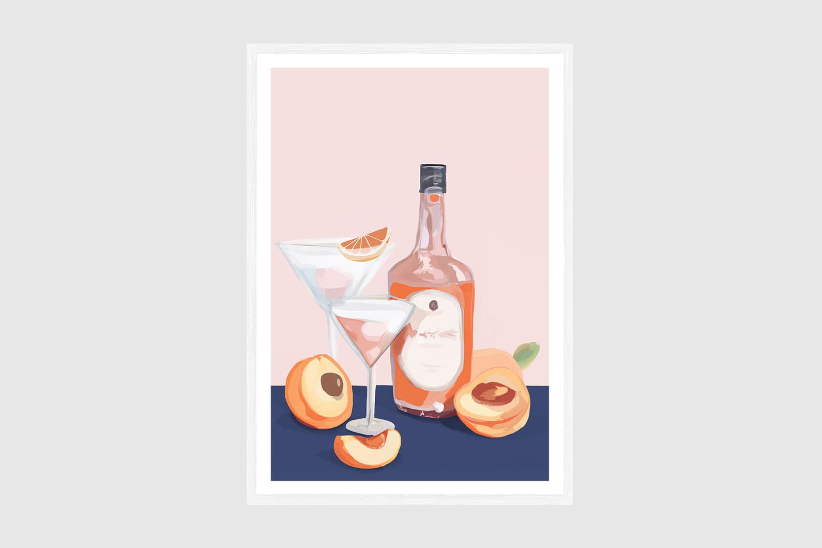 Orange Cocktail - White