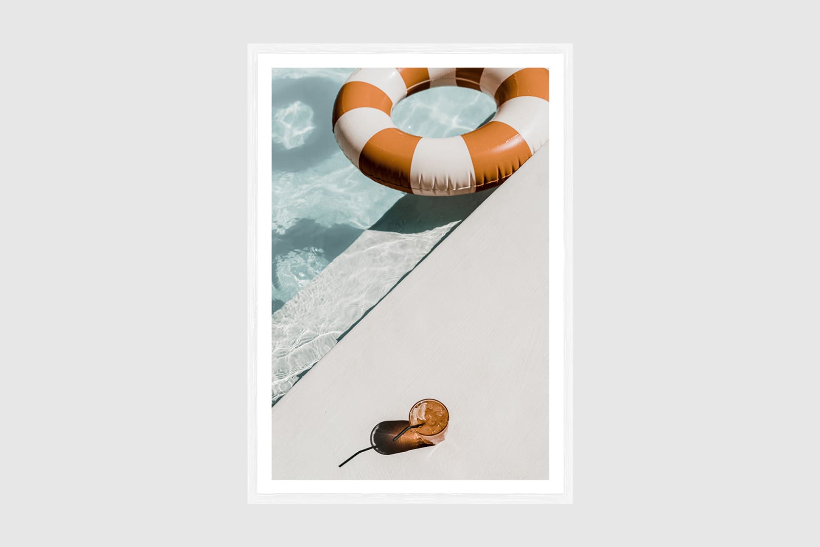 Poolside Campari - White