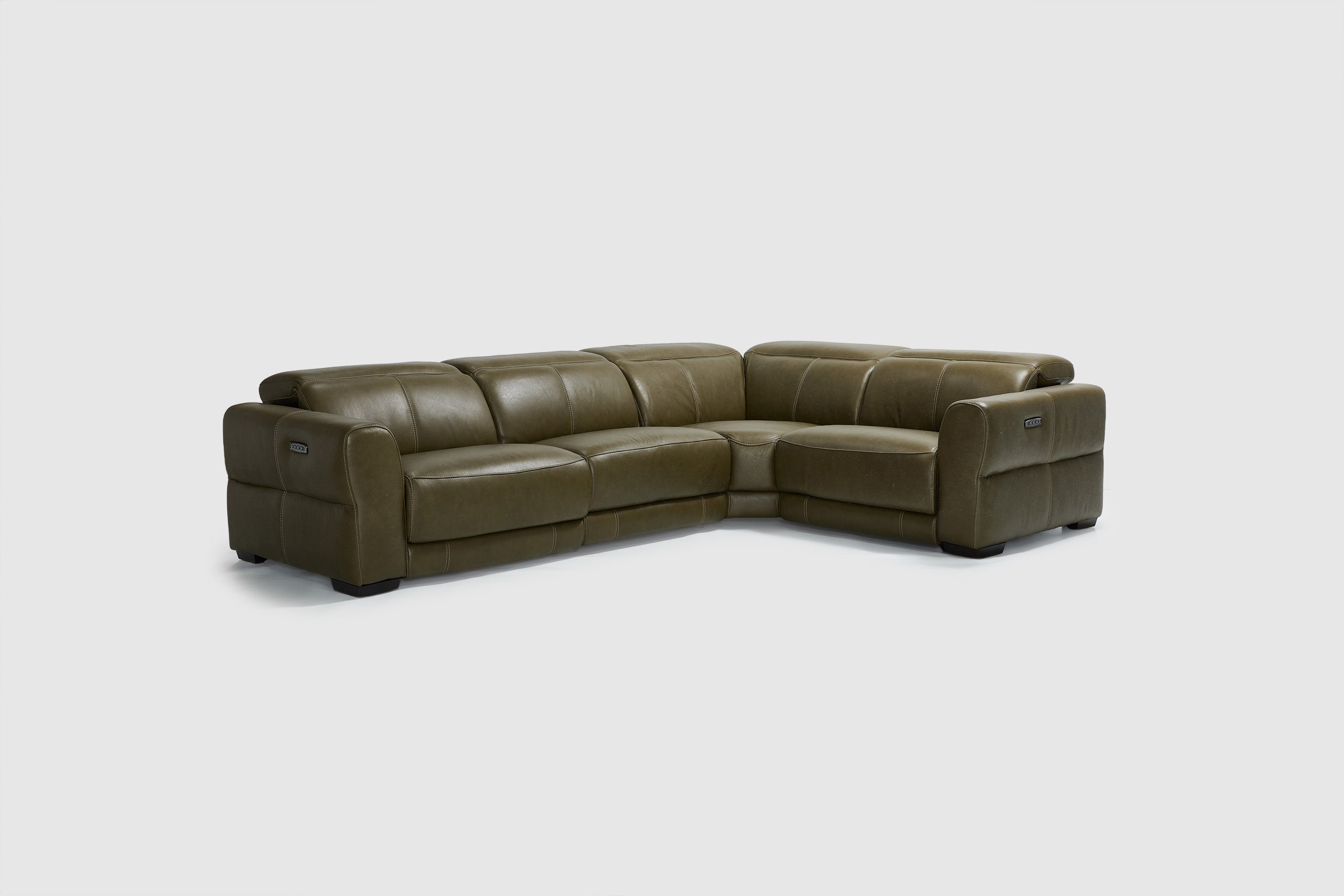 Divano 4 Seat Corner Sofa - Leather