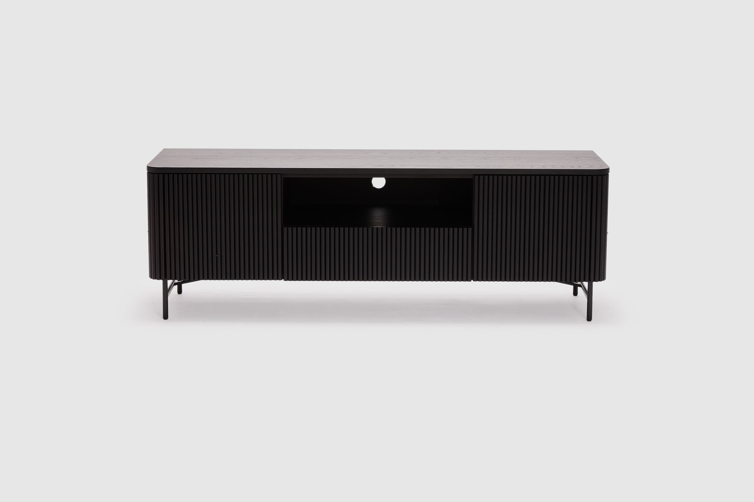 Soren Entertainment Unit 160cm - Black