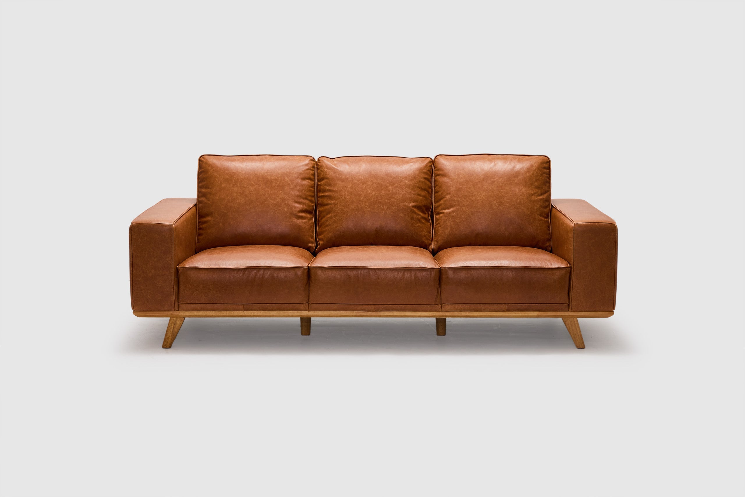 Hendrix 3 Seater Vintage Leather