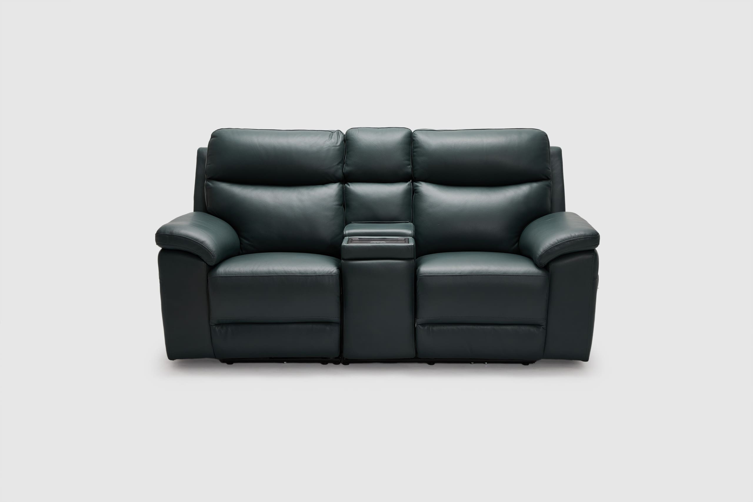 Sutton 2.5 Seater Dual Electric Recliners And Headrests With Multi-Function Storage Console