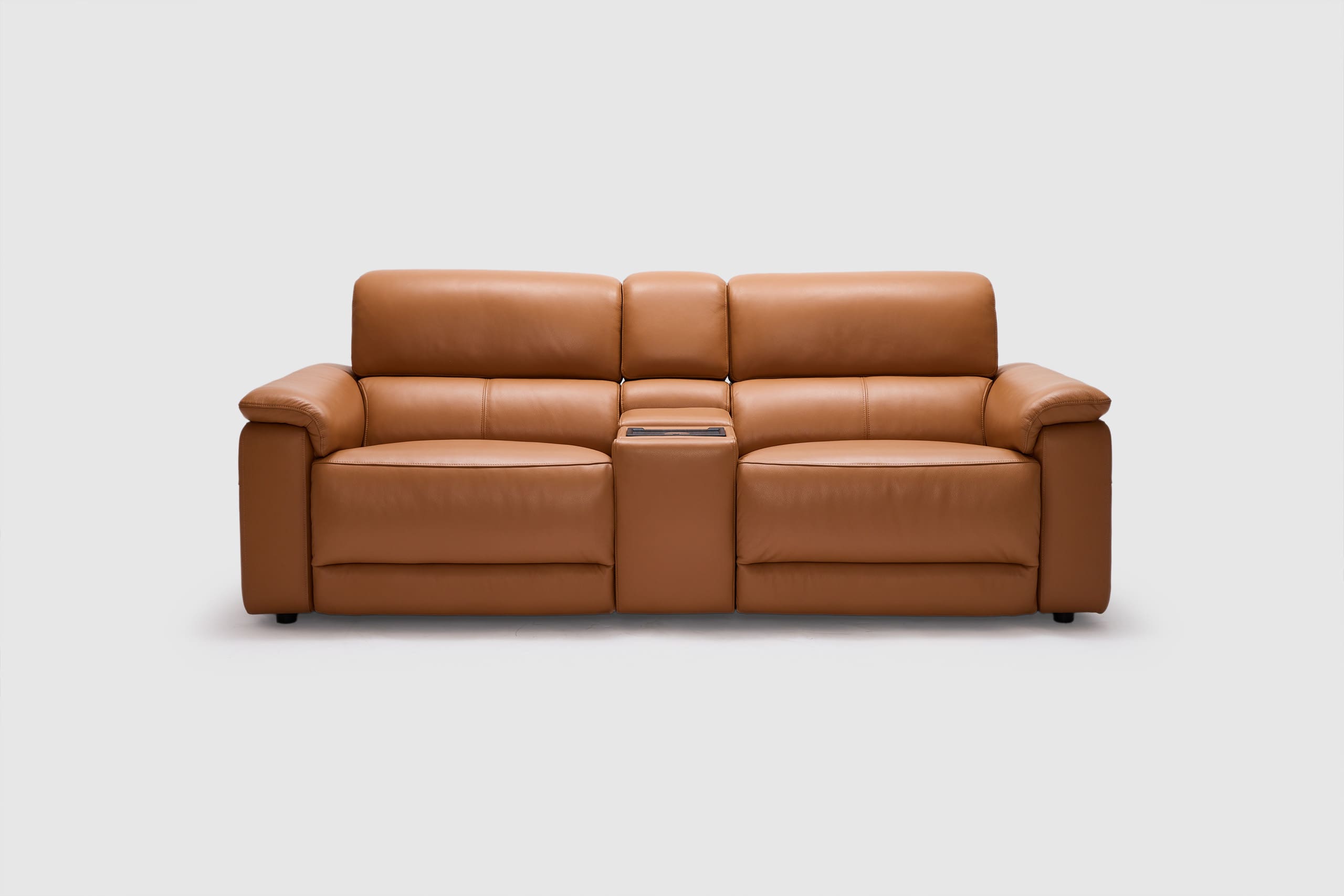 Zara 2.5 Seater Includes Dual Electric Recliners & Telescopic Headrests With Multi-Function Console*