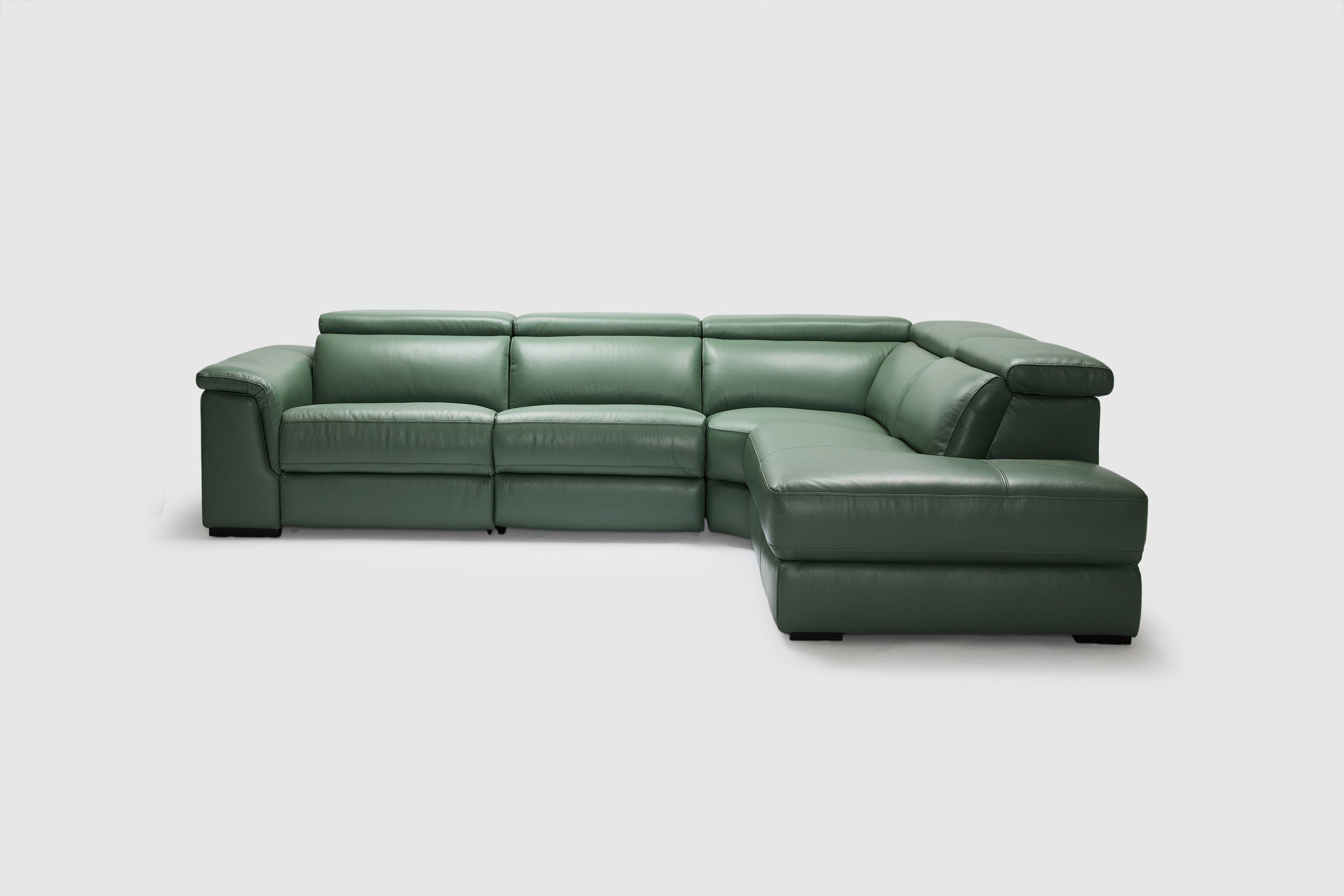 Tanner 2.5 Seater + Corner Terminal | Leather | Electric Recliner & Electric Headrest