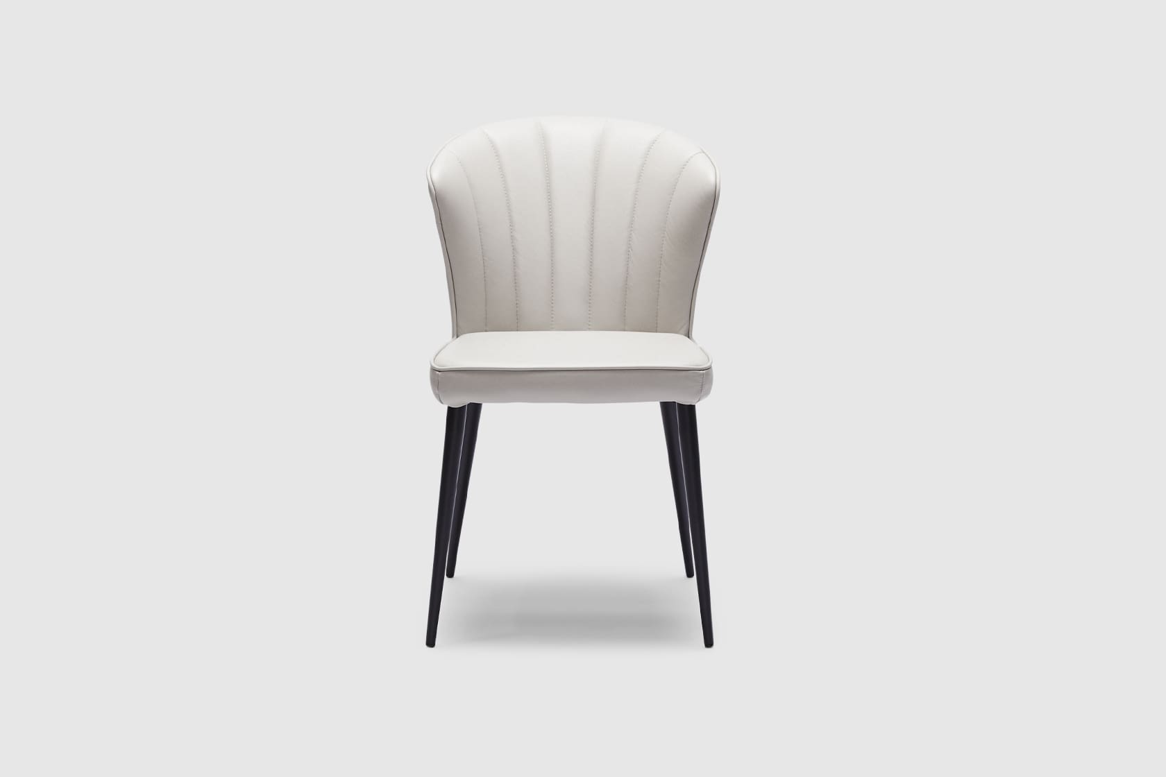 Charlotte Dining Chair - Frost Leather