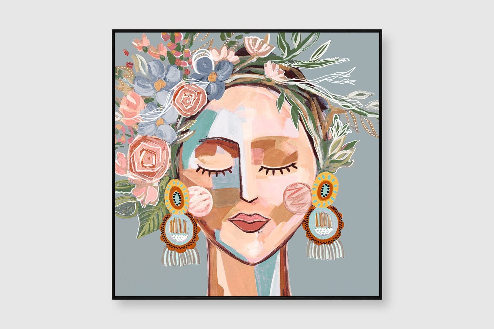 Cosmo Sage Framed Print