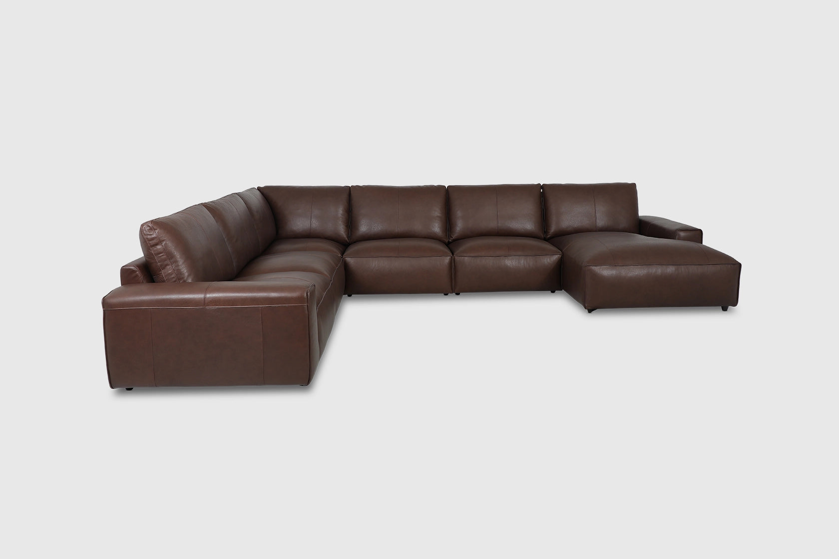 Bond 7 Seat Modular | Vintage Leather