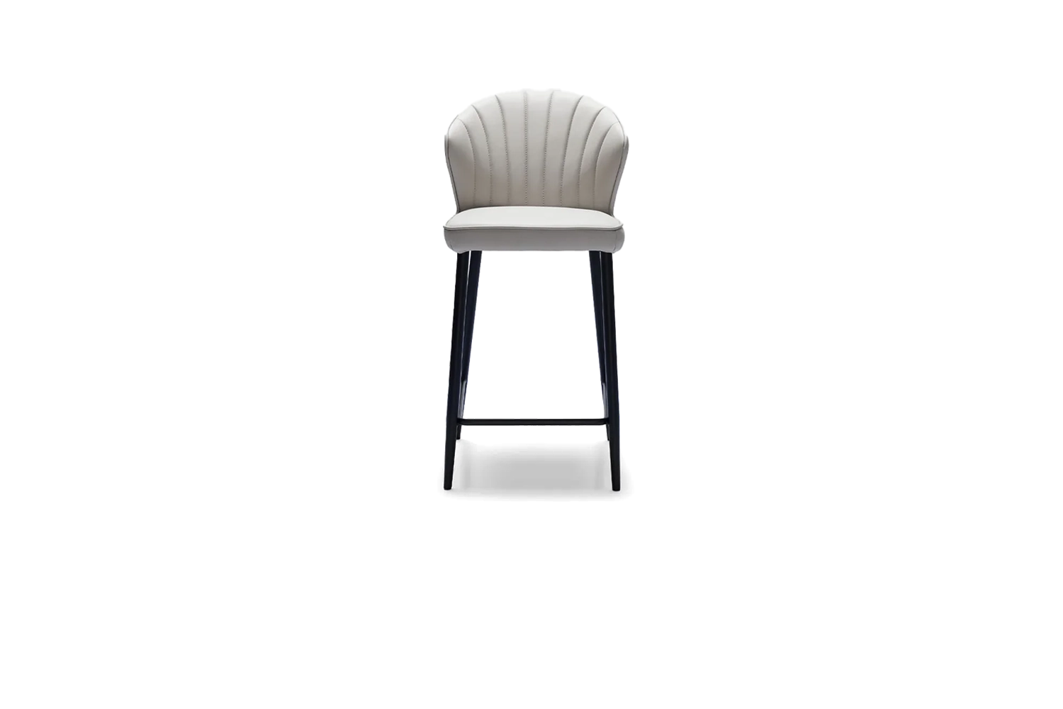 Charlotte Bar Stool - Frost Leather