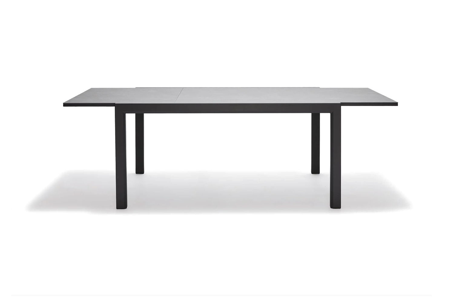 Cove Outdoor Extension Dining Table - Charcoal