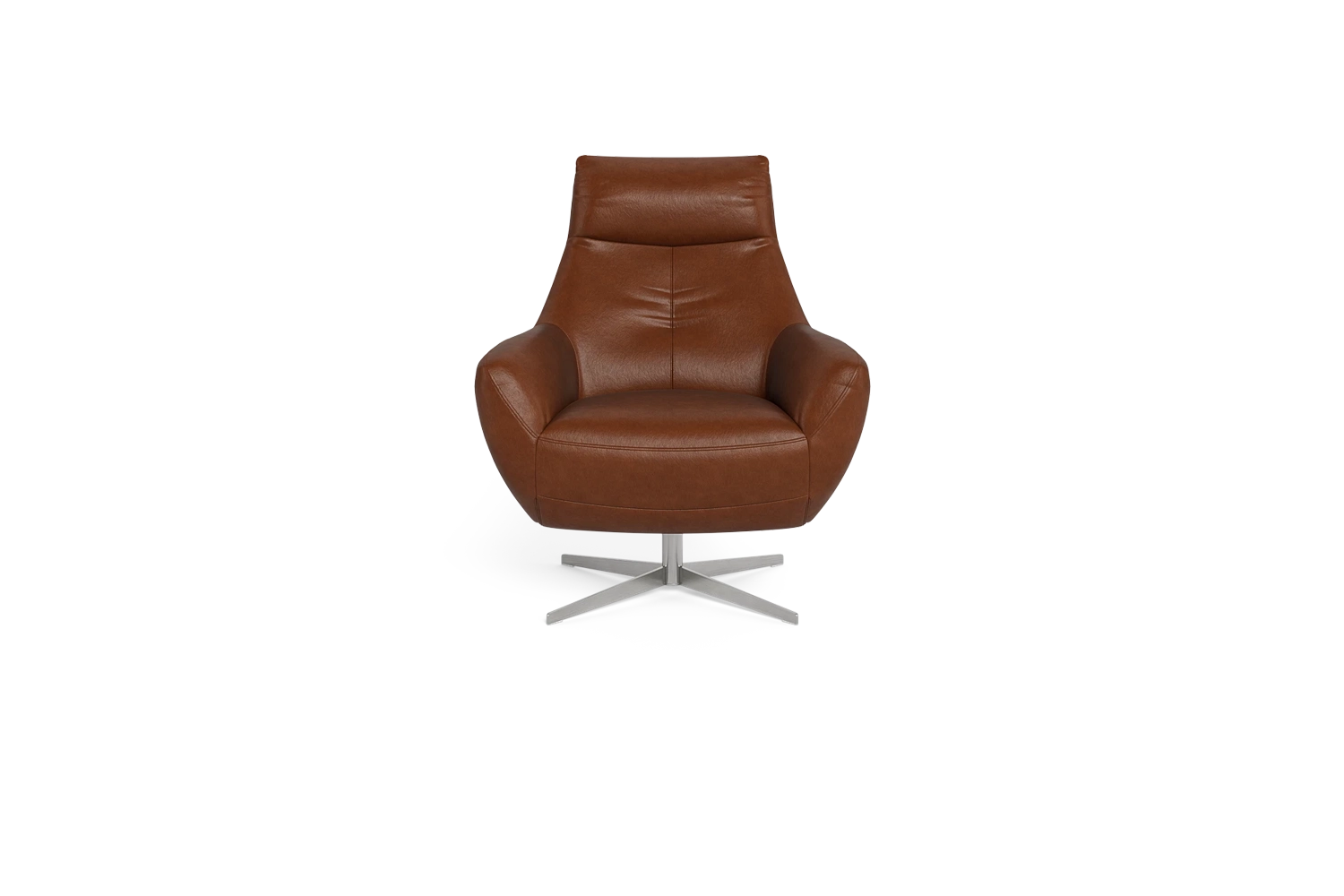 Eden Swivel Chair - Leather