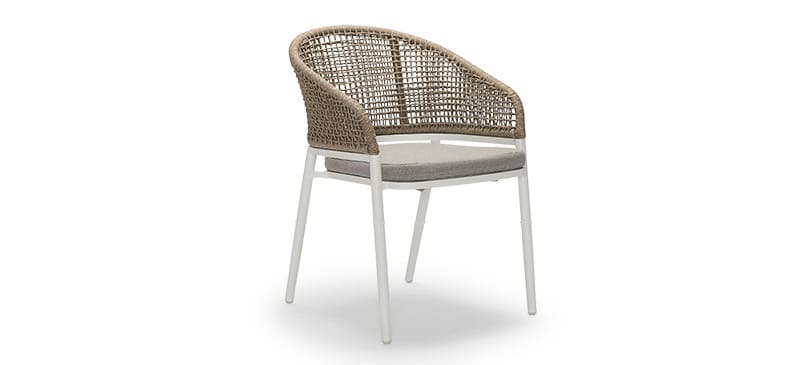 Sarande Outdoor Dining Chair - White