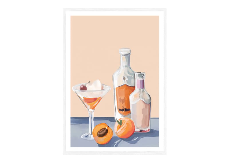 Peach Cocktail - White