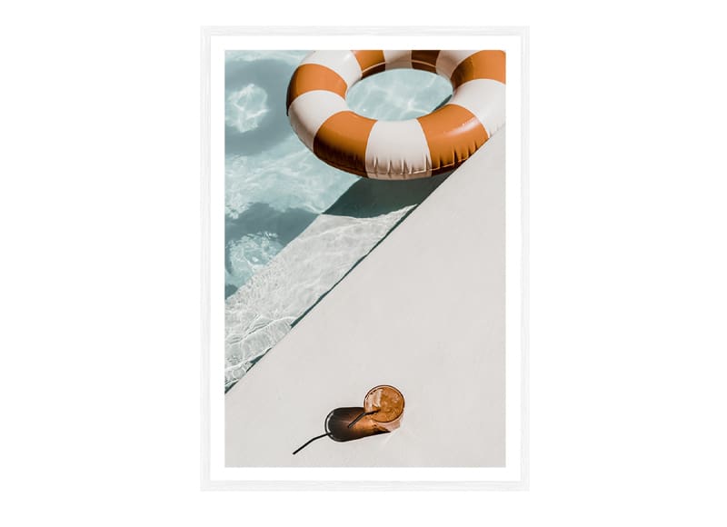 Poolside Campari - White