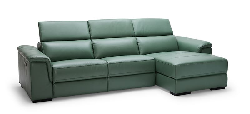 Tanner | 2.5 Seater + Chaise | Electric Recliner & Electric Headrest