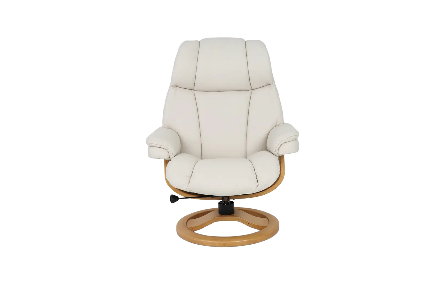 General Leather Fjords Recliner- Ivory
