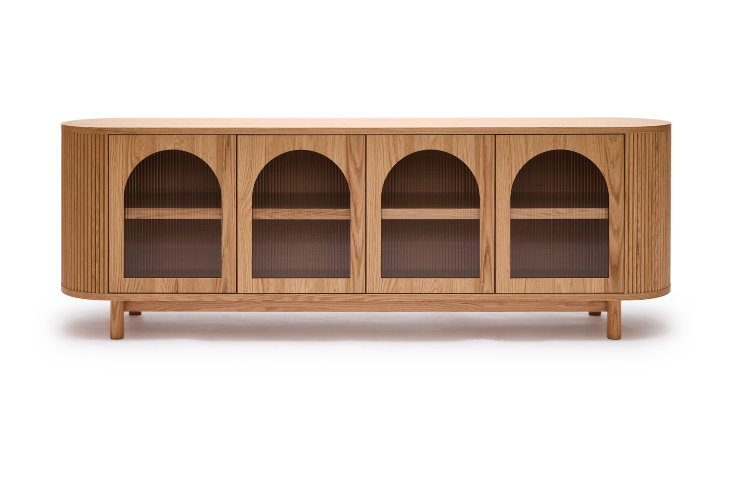 Gloria 4 Door Buffet - Natural