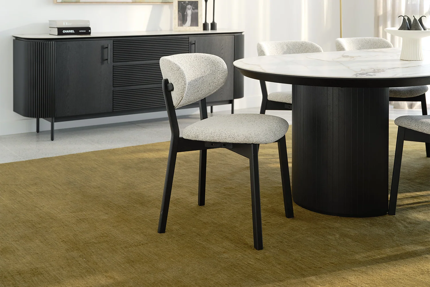 Junya Dining Chair - Black