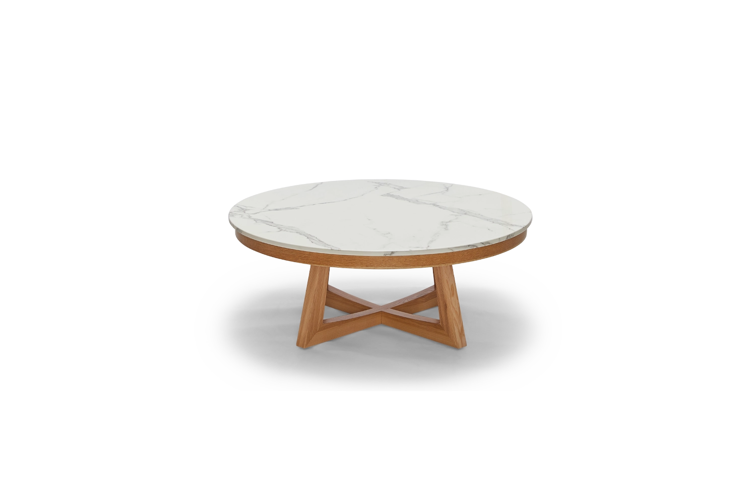 Toulon Round Marble Coffee Table