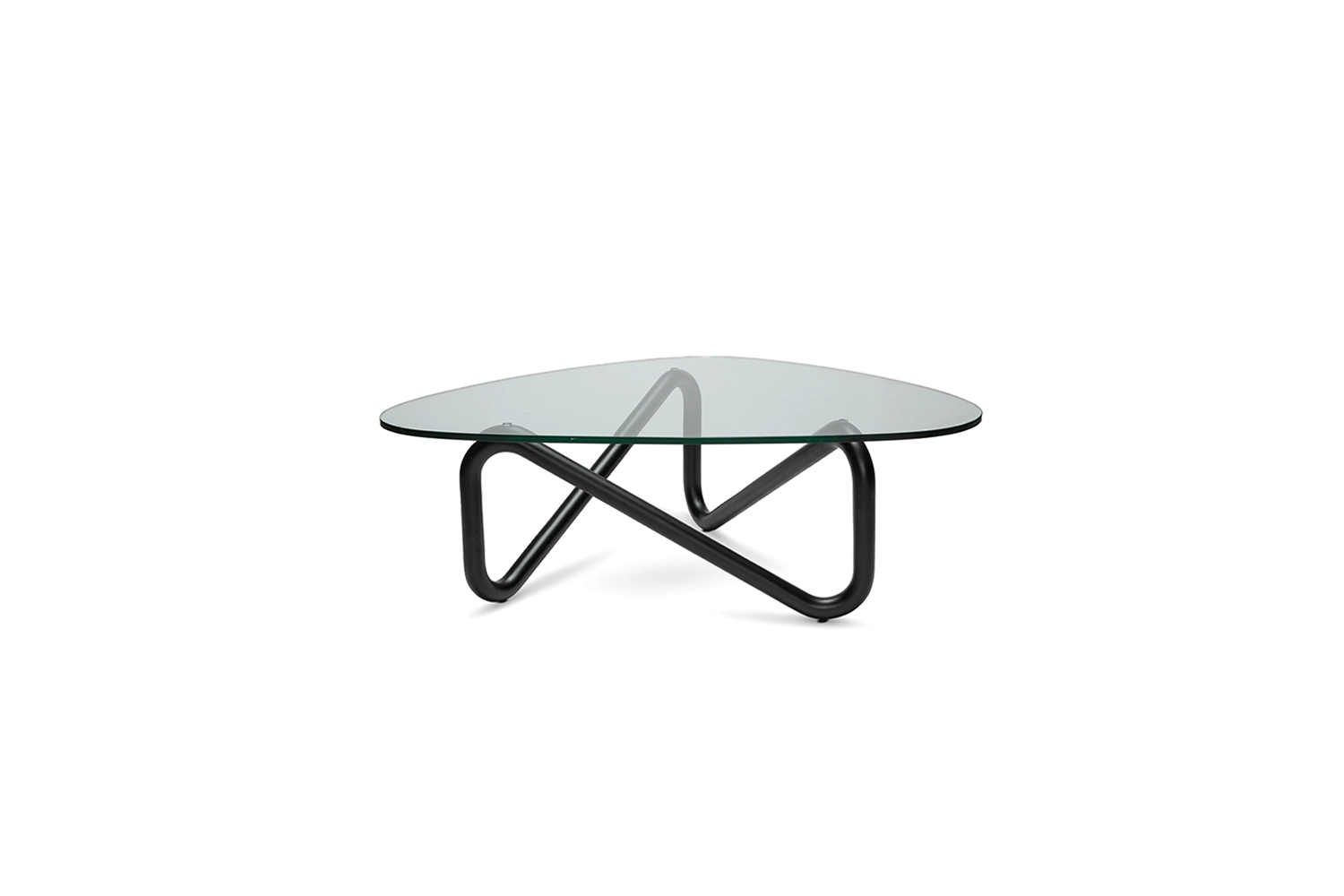Twist Coffee Table - Matt Black