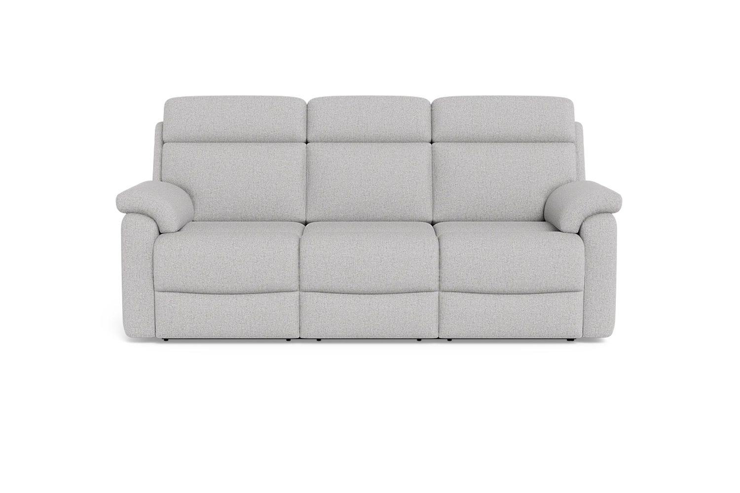 Viola 3 Seater Dual Electric Recliners With Electric Headrests And Drop Down Table With Cupholders - Fabric