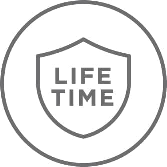 Lifetime peace-of-mind structural warranty