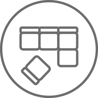 Wide variety of customisable configurations