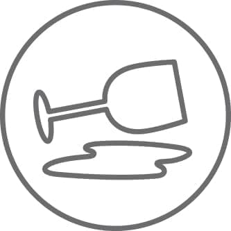 Wipe up spills as soon as possible with a damp cloth to protect the timber