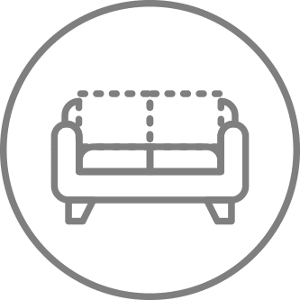 Removable back cushions