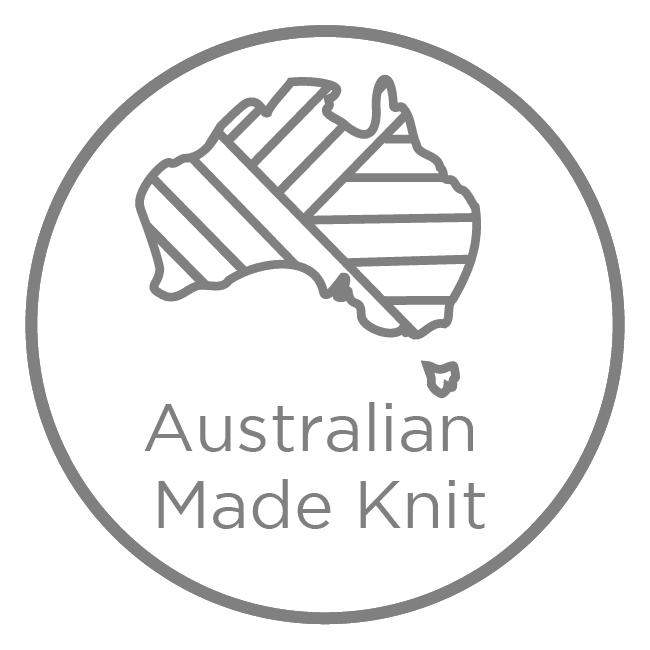 Australian made premium knit fabric for luxurious look and feel