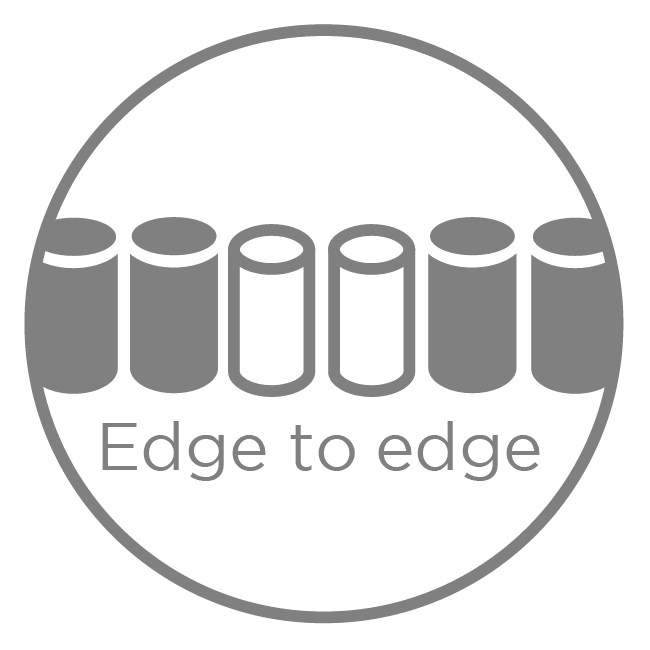 Edge to edge spring technology pocket coils minimise partner disturbance