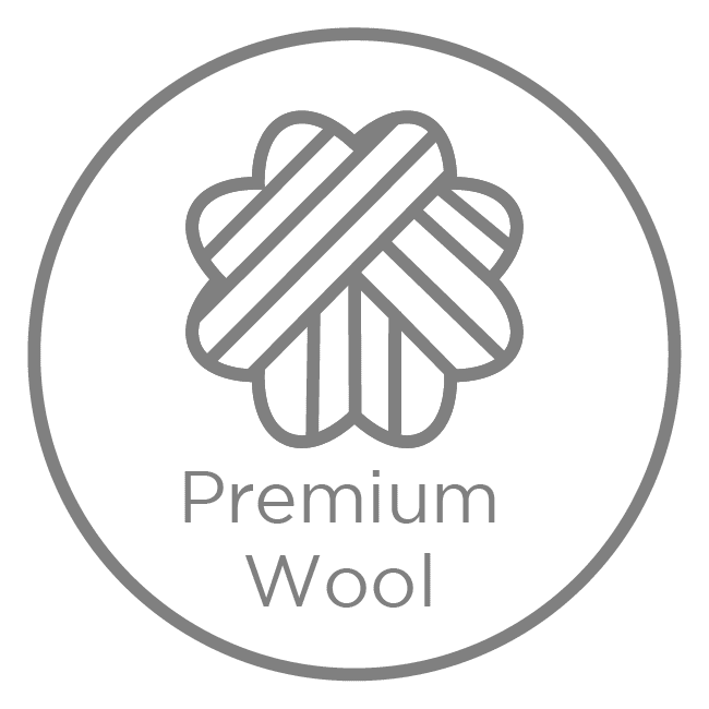 Premium natural wool quilting