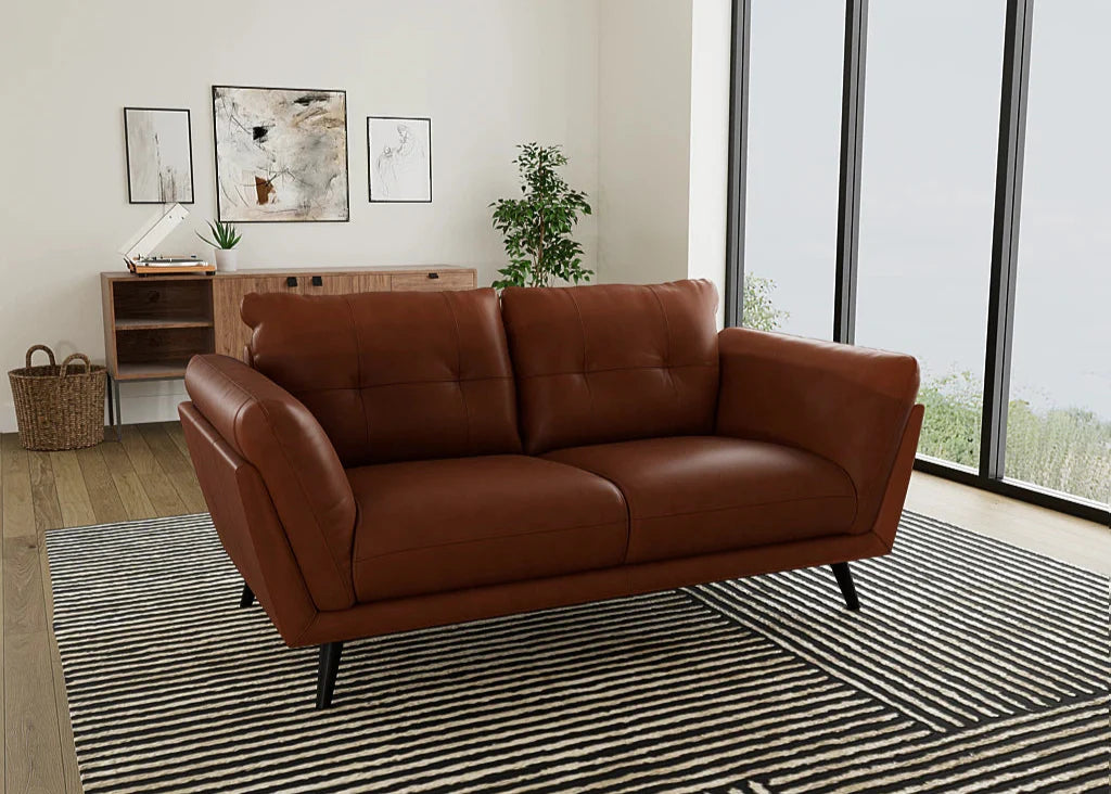 Serano 2 Seater Leather