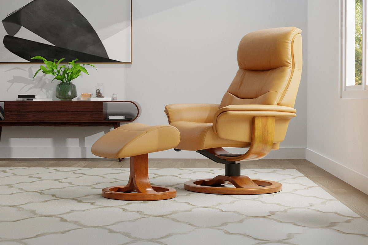 Anne Fjords Recliner Chair Leather - Large