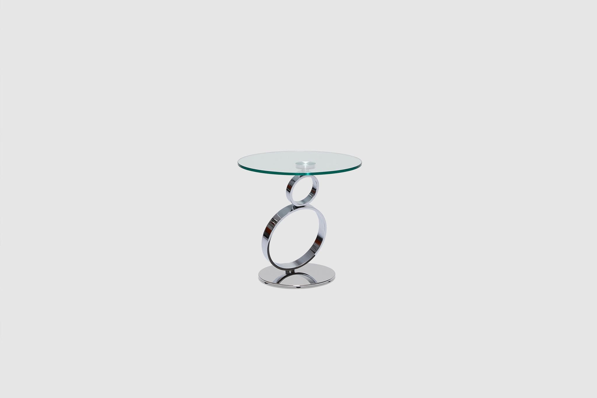 Fable Lamp Table - Chrome
