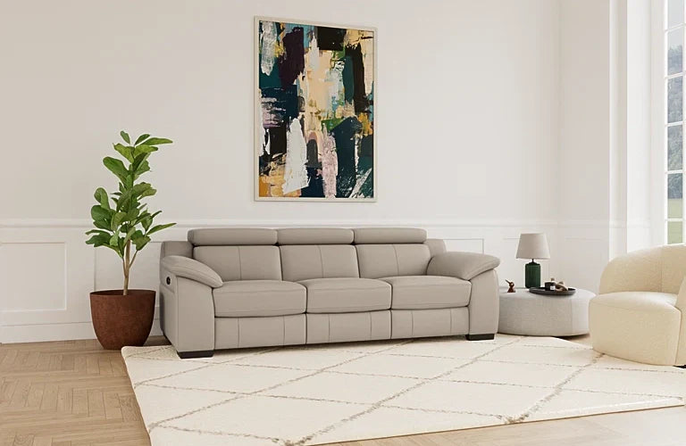 Delia 3 Seater Dual Electric Recliners With Zero Wall Technology