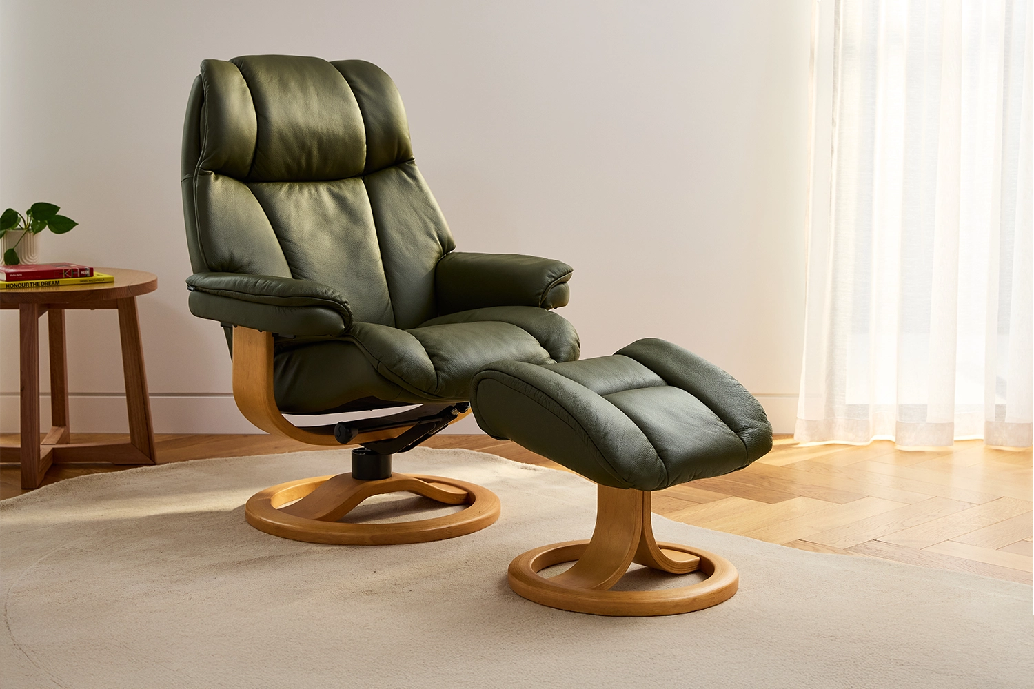 General Fjords Recliner - Olive
