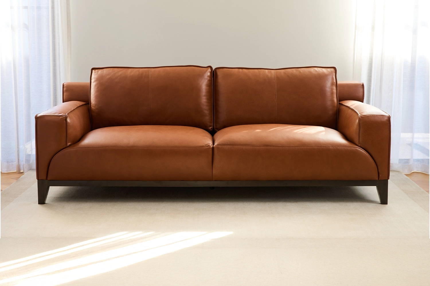 Lincoln 3 Seater Vintage Leather