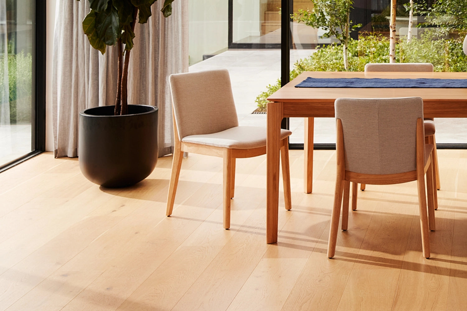 Tevez Dining Chair - Fabric