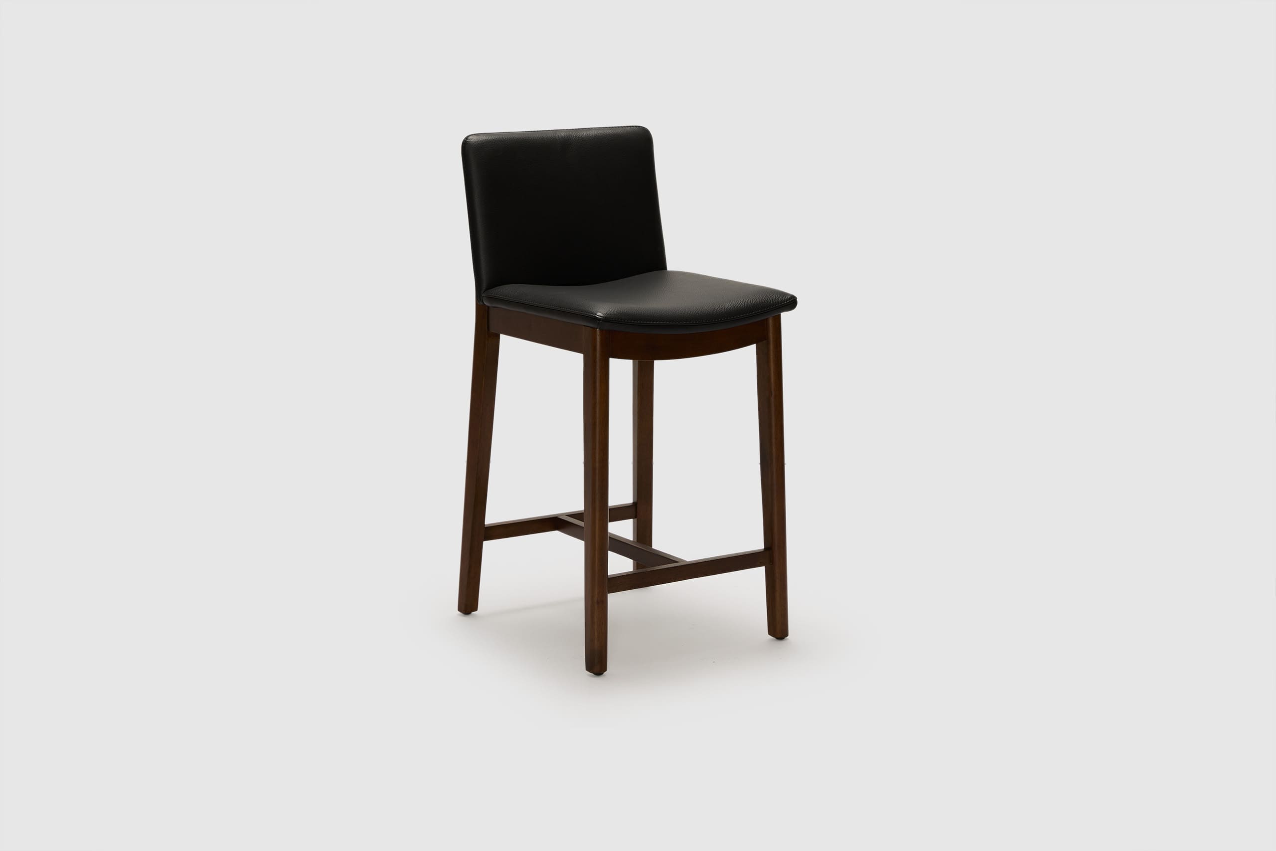 Tevez Bar Stool - Black/Havana