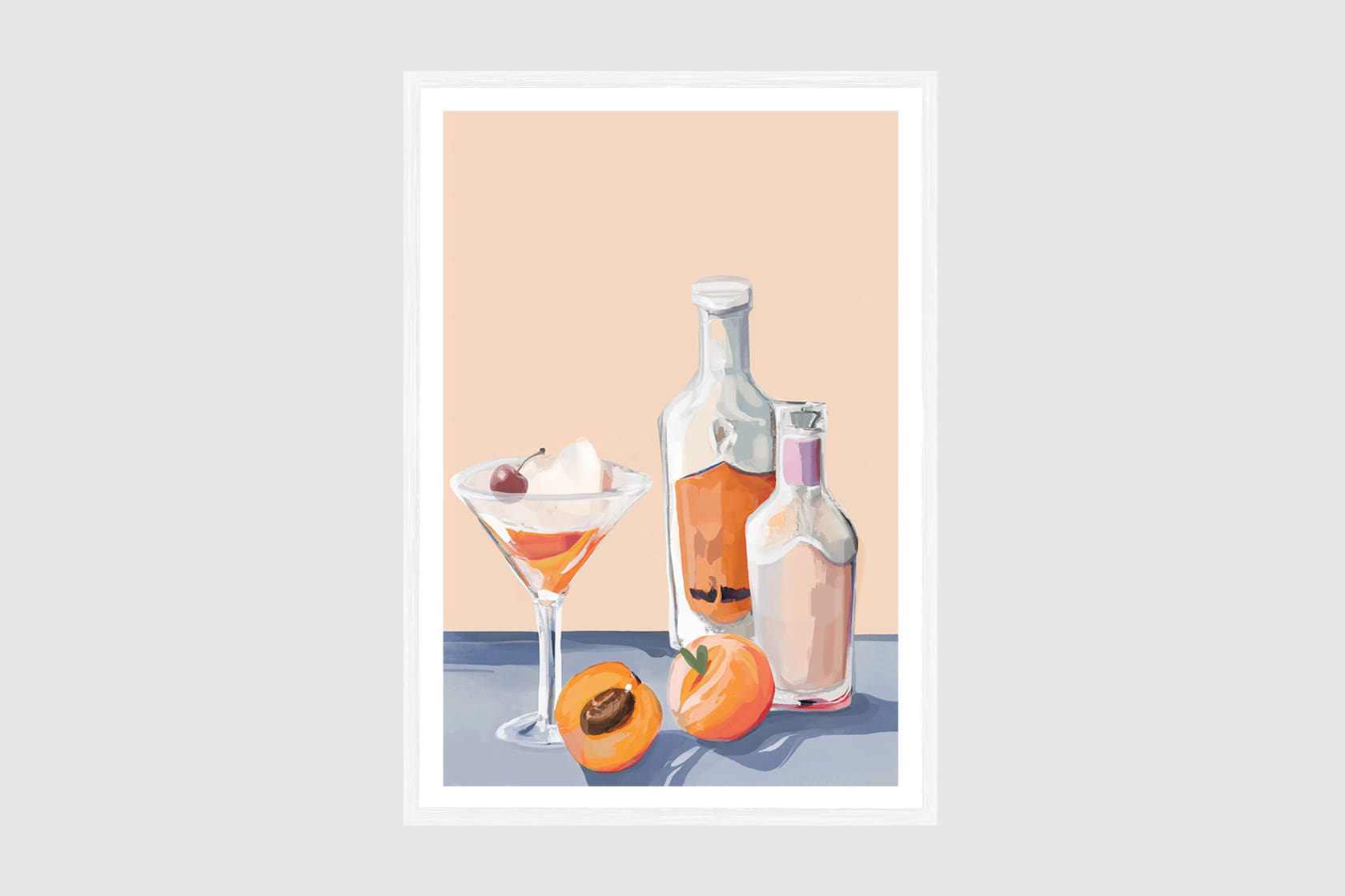 Peach Cocktail - White